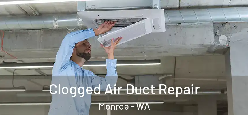 Clogged Air Duct Repair Monroe - WA